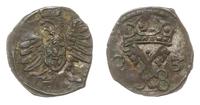denar 1603, Poznań, głowa Orła w lewo, skrócona 