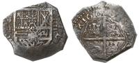 4 reale 1630, Toledo, z literą P, Aw: Pod koroną