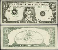 0 dollars 22.07.1984, Ronald Reagan - "gest Koza