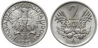 2 złote 1959, Warszawa, aluminium, piękne i rzad