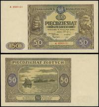 50 złotych 15.05.1946, seria A, numeracja 856512