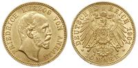 10 marek 1901/A, Berlin, złoto 3.98 g, bardzo rz