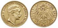 10 marek 1910/A, Berlin, złoto 3.98 g, piękne, J