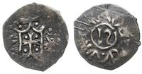 denar (półgrosz) 1387-1392, Kijów, Aw: Tarcza he