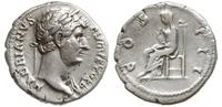 denar 134-138, Rzym, Aw: Popiersie w wieńcu laur