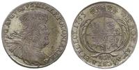 dwuzłotówka (8 groszy) 1753, Lipsk, odmiana z na