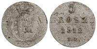 Polska, 5 groszy, 1812 I.B.