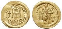 solidus 545-565, Konstantynopol, Aw: Popiersie n