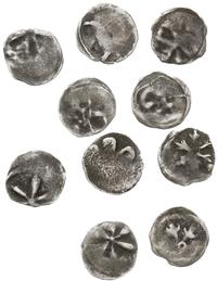 5 x denar (w tym 3 jednostronne) XIV-XV w., raze