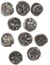 5 x denar (w tym jednostronne) XIV-XV w., Dymin 