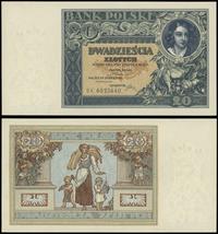 20 złotych 20.06.1931, seria DK, numeracja 60256