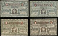 Galicja, zestaw: 1/2 i 1 korona, 1919