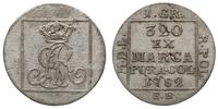 1 grosz srebrny 1782 EB, Warszawa, Plage 231