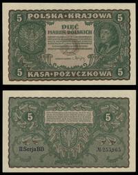 5 marek polskich 23.08.1919, seria II-BB, numera