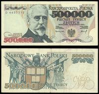 500.000 złotych 16.11.1993, seria D, numeracja 6