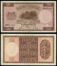 50 guldenów 05.02.1937, seria H, numeracja 097,5