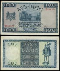 Wolne Miasto Gdańsk 1920-1939, 100 guldenów, 01.08.1931