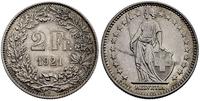 2 franki 1921, b. ładne