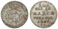 Polska, półzłotek (2 grosze), 1766 F.S.