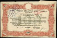 Polska, 4 % list zastawny konwersyjny na 100 złotych, 1.07.1925