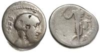 denar 47 pne, Rzym, Aw: Głowa Antiusa Restio w p