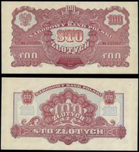 100 złotych 1944, seria BA, numeracja 155361, śl