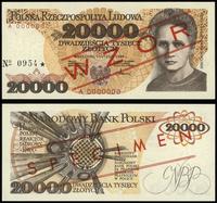 20.000 złotych 1.02.1989, seria A 0000000, ukośn