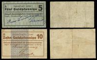 5 i 10 goldfenigów (1923), 5 fenigów seria A, 10