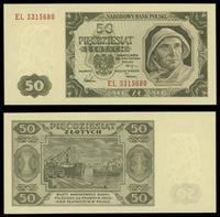 50 złotych 1.07.1948, seria EL 5315680, Lucow 12