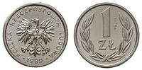1 złoty 1989, Warszawa, PRÓBA-NIKIEL, nakład 500