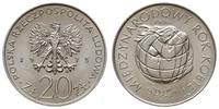 20 złotych 1975, Warszawa, Międzynarodowy Rok Ko