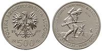 Polska, 500 złotych, 1989