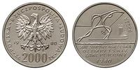 2.000 złotych 1980, Warszawa, III Zimowe Igrzysk