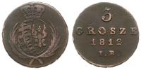 Polska, 3 grosze, 1812