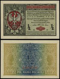 1/2 marki polskiej 9.12.1916, jenerał, seria A 9