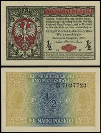 1/2 marki polskiej 9.12.1916, Generał, seria B 7