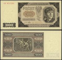 500 złotych 1.07.1948, seria CC 9717294, Lucow 1