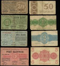 50 groszy, 1, 2 i 5 złotych 1939, serie IA, IA, 