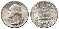25 centów 1940, Filadelfia, srebro "900", KM 164