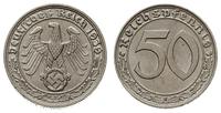 50 fenigów 1939/F, Stuttgart, J. 365