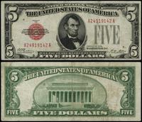 5 dolarów 1928, podpisy Woods i Mellon, seria A2