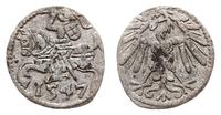 denar 1547, Wilno, bardzo rzadki, Ivanauskas 2SA