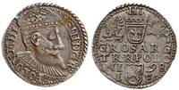 trojak 1598, Olkusz, duże popiersie króla, Iger 
