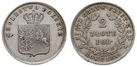 2 złote 1831, Warszawa, z kropką po POL, na rewe