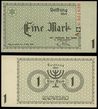 1 marka 15.05.1940, seria A, numeracja 351820, p