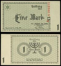 1 marka 15.05.1940, seria A, numeracja 292576, p