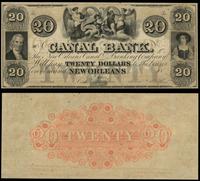 20 dolarów (1840), banknot blanco, Haxby G34a