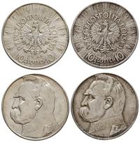 lot 2 monet , 1. 10 złotych 1935, Warszawa, 2. 1