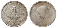 1 złoty 1924, Paryż, czyszczone, Parchimowicz 10