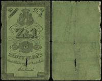 1 złoty 1831, numer 116934, podpis Łubieński, Lu
